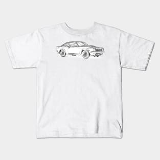 Holden Torana Wireframe Kids T-Shirt